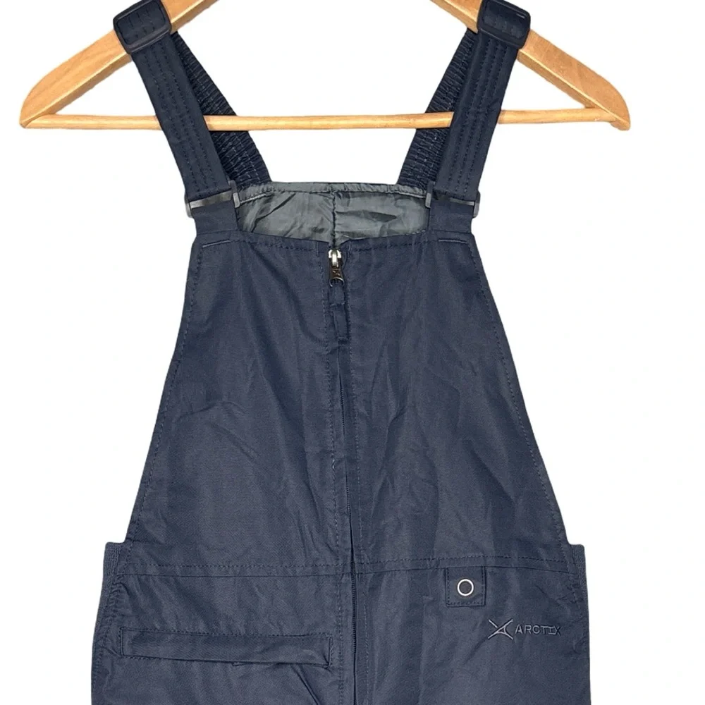 Arctix Navy Kids Insulated Snow Bibs Overalls Medium 10-12